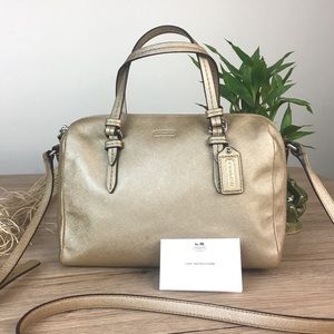 Coach Mini Gold Bag